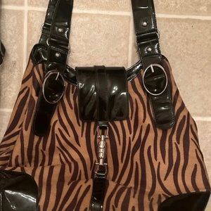 Cheetah print Nine West purse